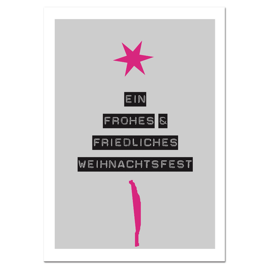 Postkarte "Weihnachtsbaum"