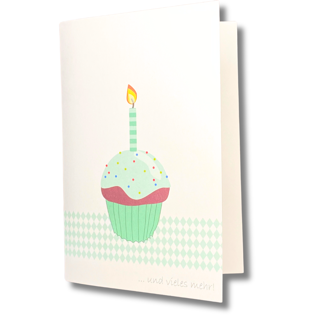 Grußkarte "Muffin" Rabenmütter Verlag