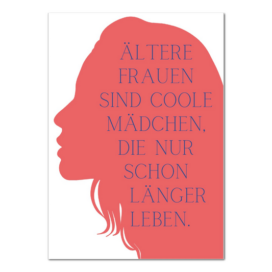 Postkarte "Ältere Frauen" Rabenmütter Verlag