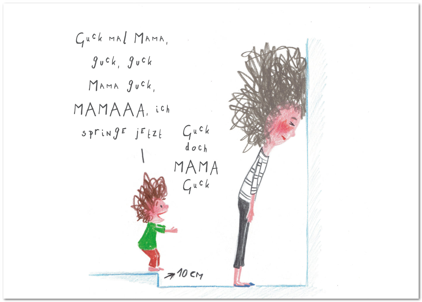 Postkarte "10 cm" - Edition Thais