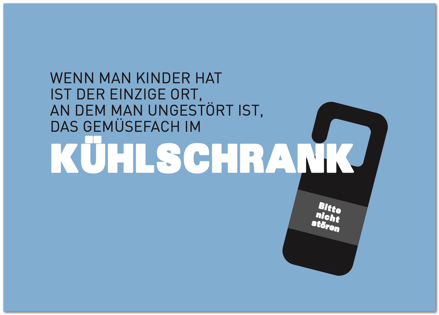 Postkarte "Gemüsefach"