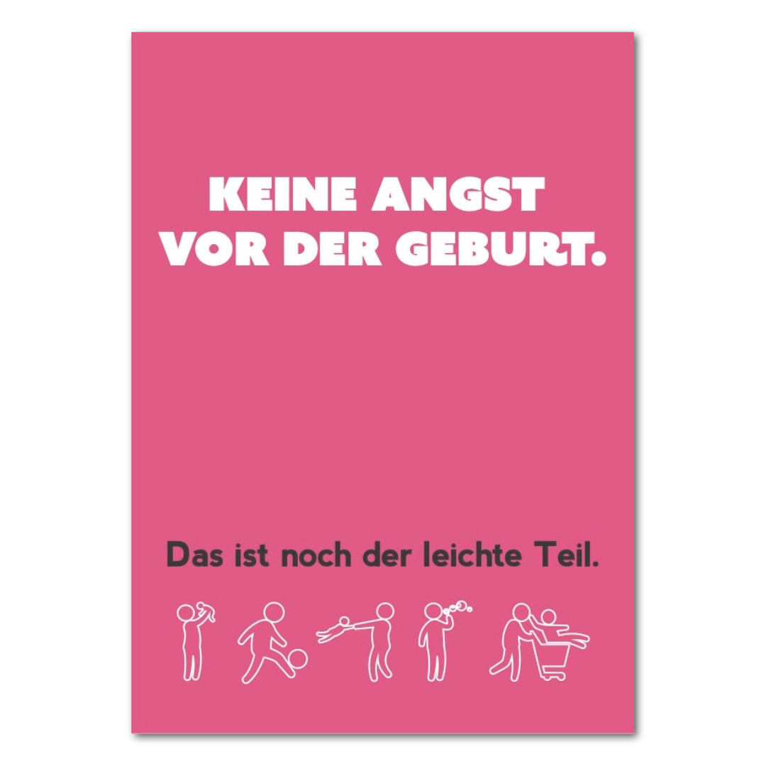 Postkarte "Geburt"