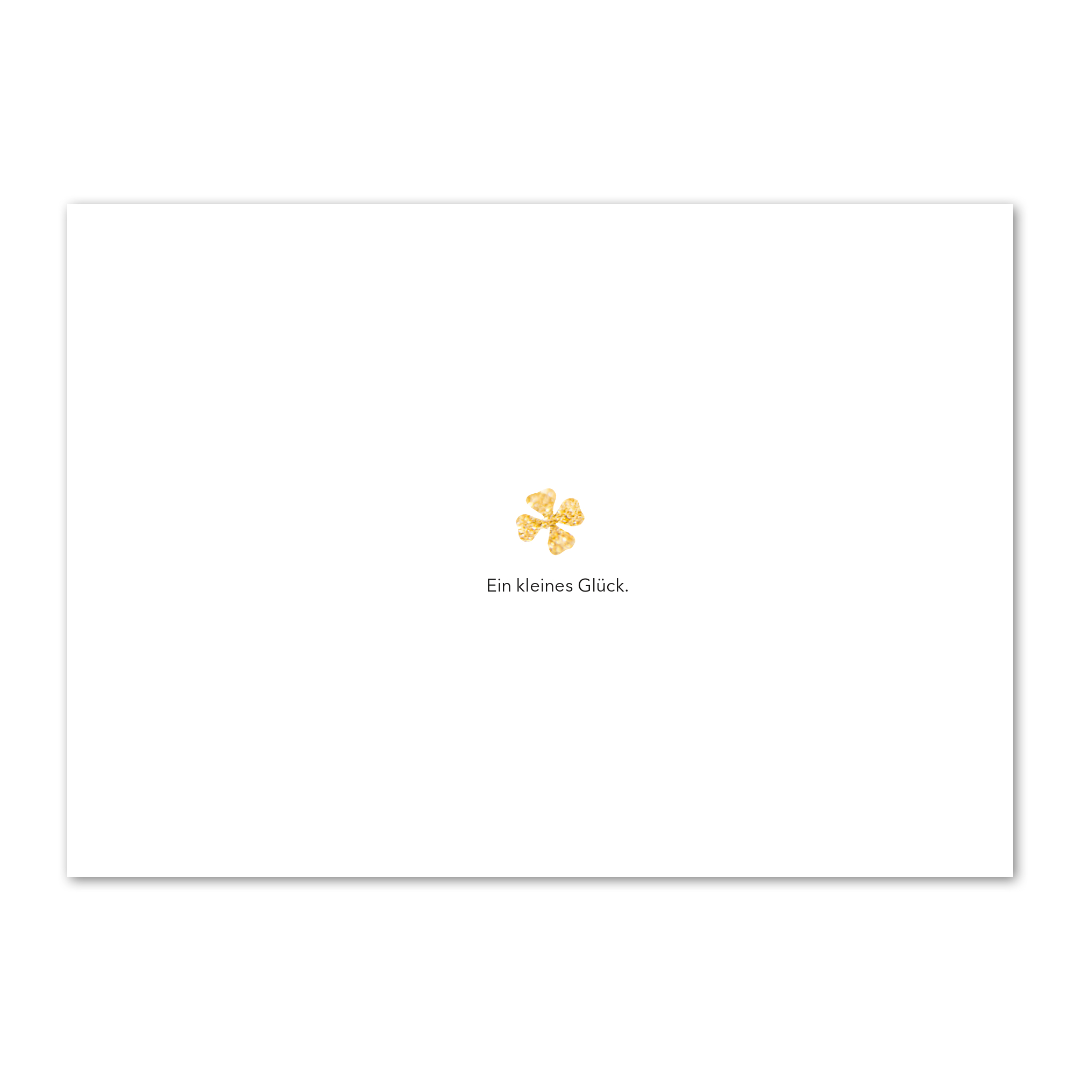 Postkarte "Kleines Glück"