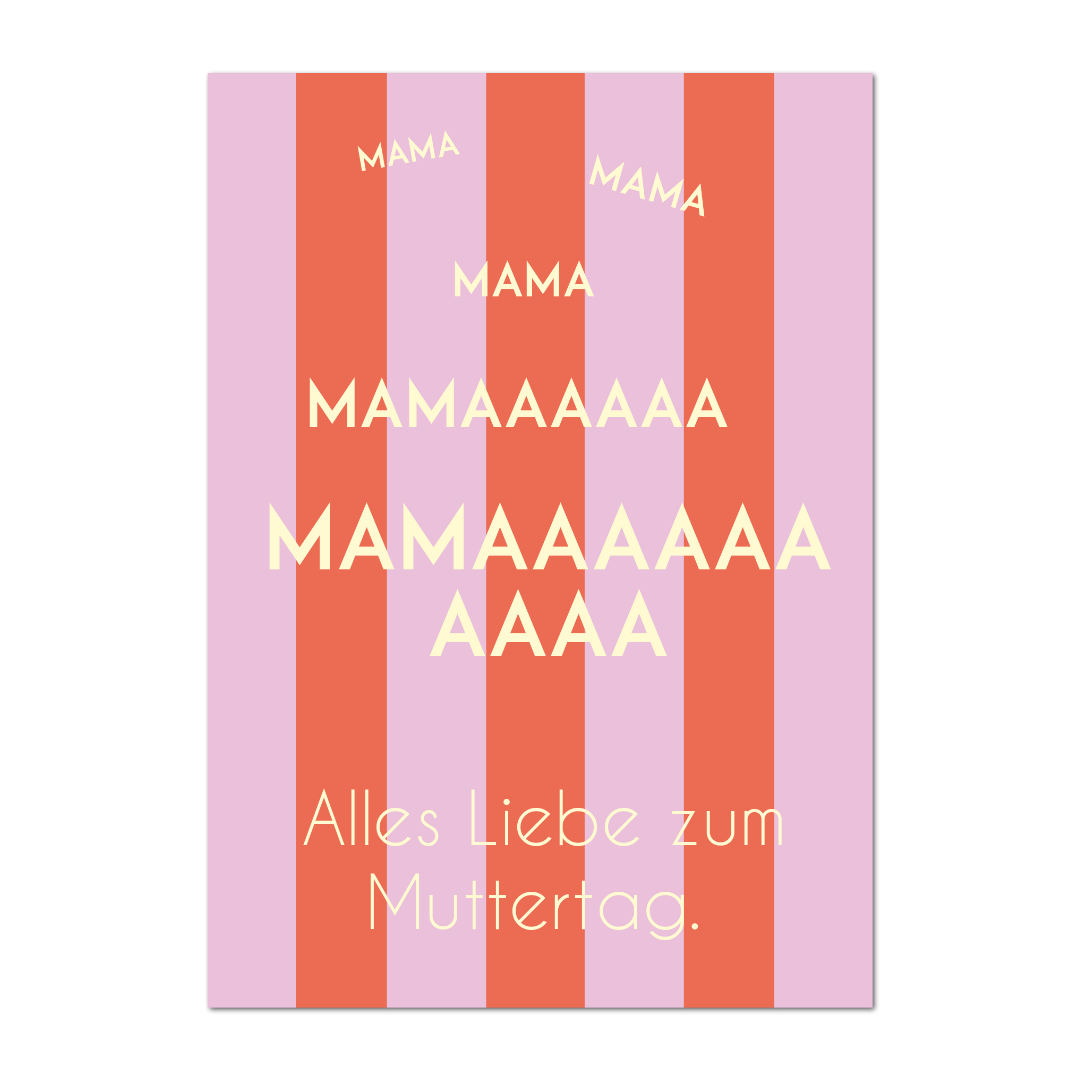 Postkarte "Muttertag"