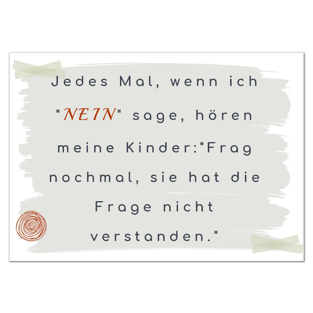 Postkarte "Frag nochmal"
