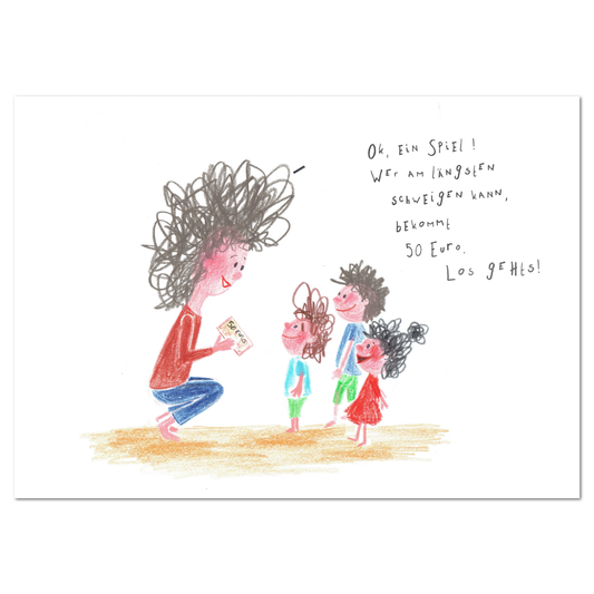 Postkarte "50 Euro" - Edition Thais