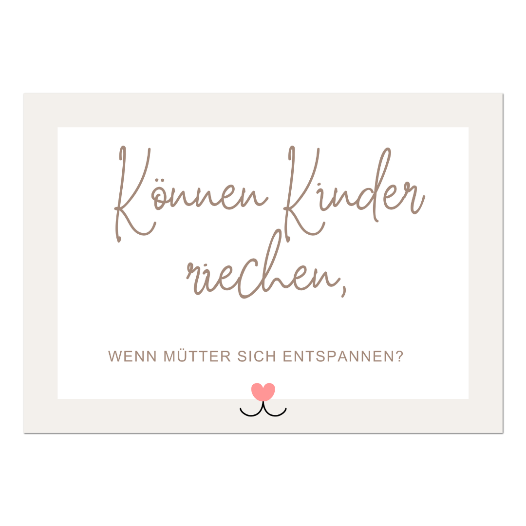 Postkarte "Können Kinder reichen...?" | Rabenmütter Verlag