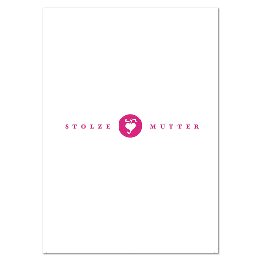 Postkarte "Stolze Mutter"