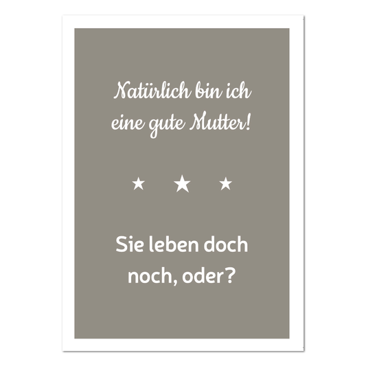 Postkarte "Gute Mutter"