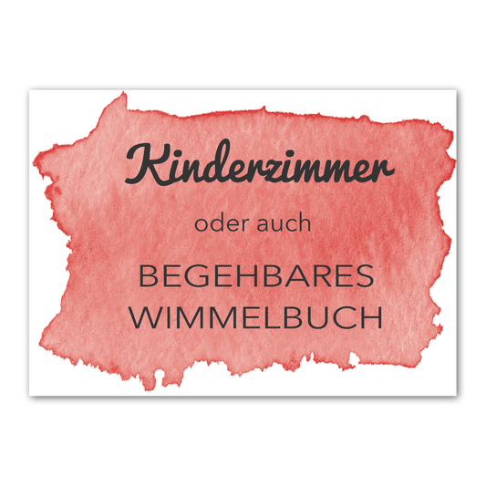 Postkarte "Wimmelbuch"