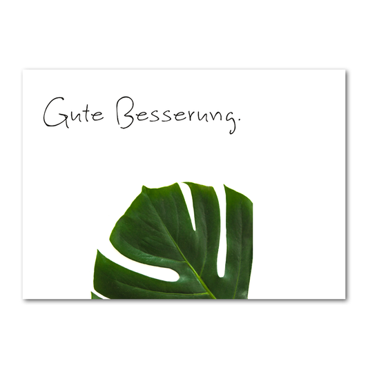 Postkarte "Gute Besserung"