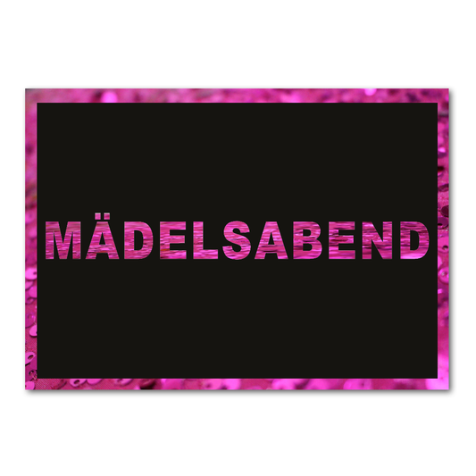 Postkarte "Mädelsabend"