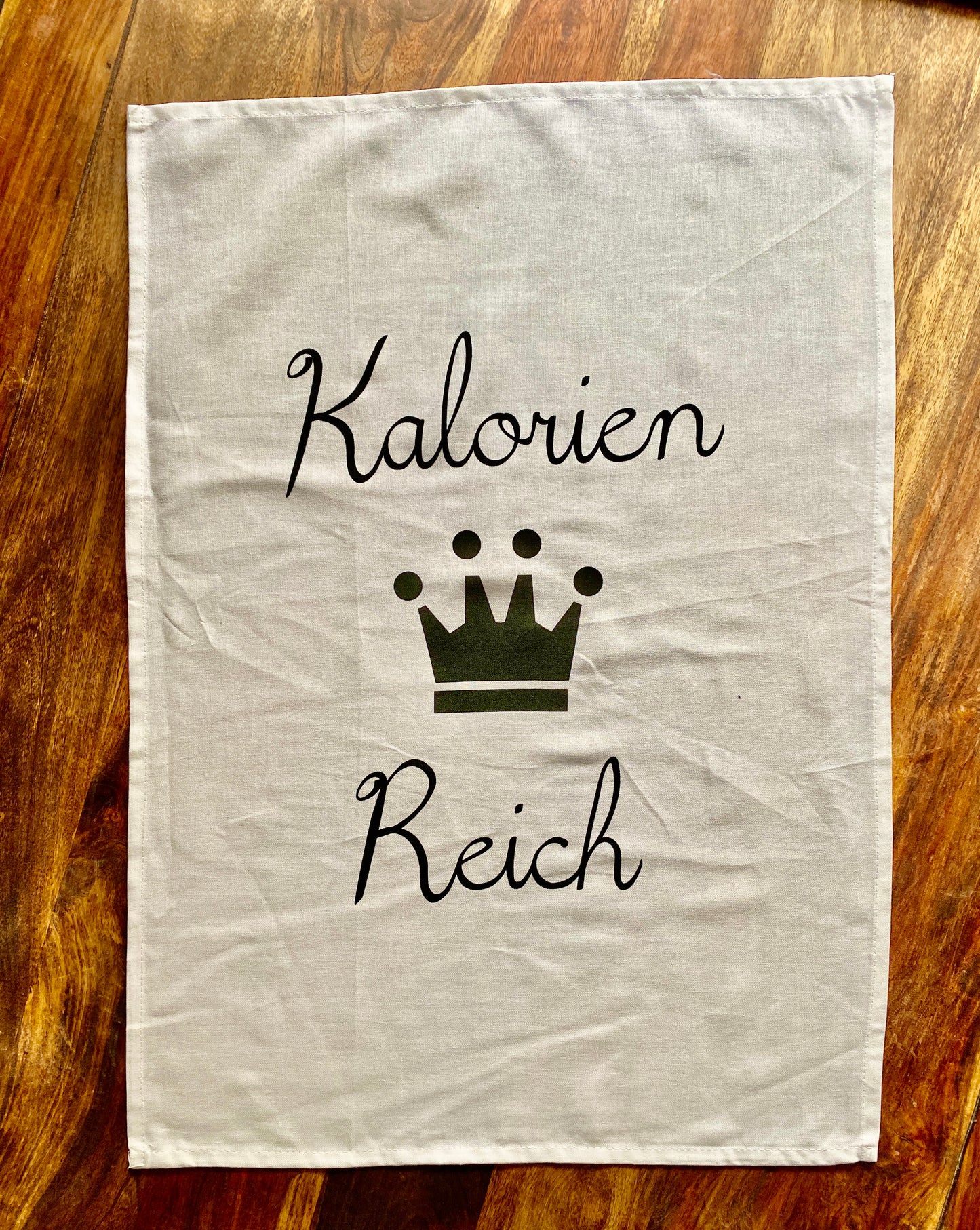 Geschirrtuch "Kalorienreich"